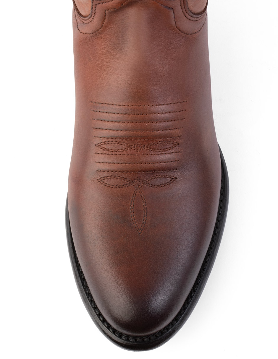 Bota Vaquera 1055 de piel para hombre 2