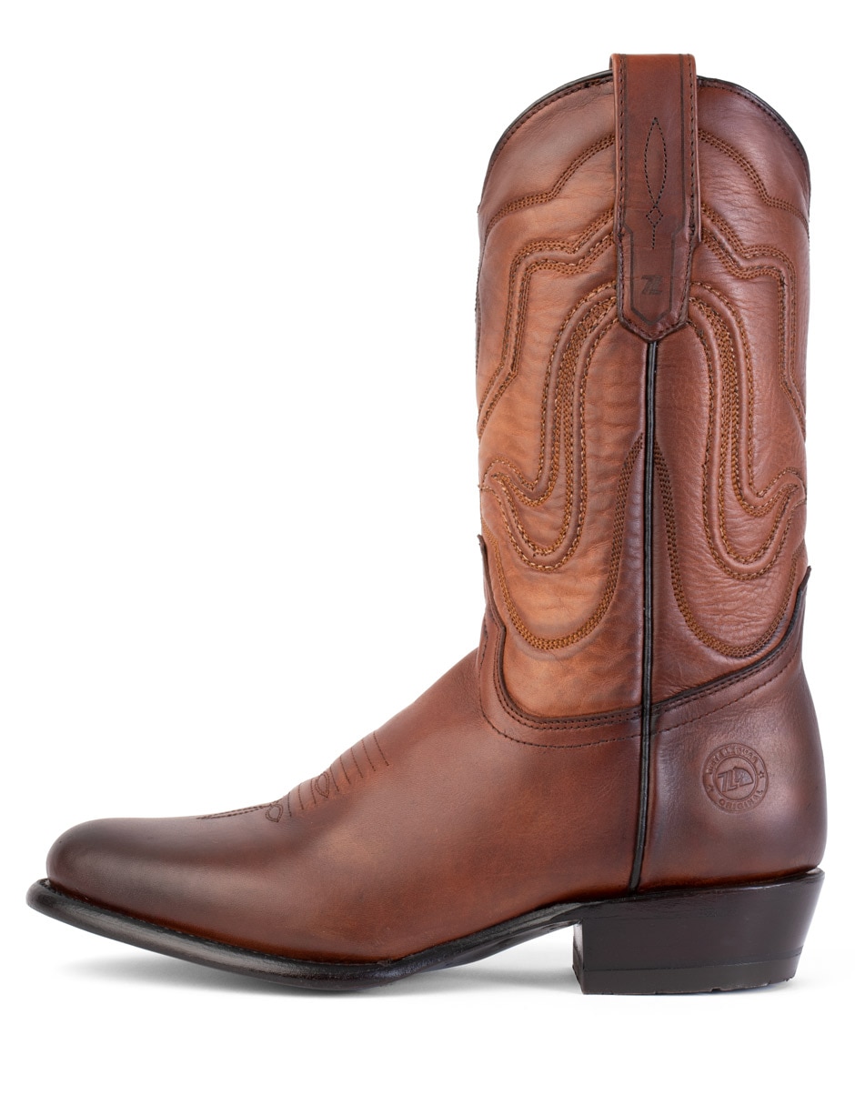 Bota Vaquera 1055 de piel para hombre