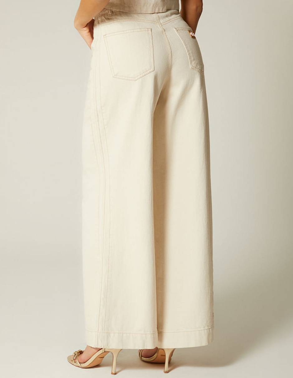 Jeans palazzo Studio F Utopía para mujer