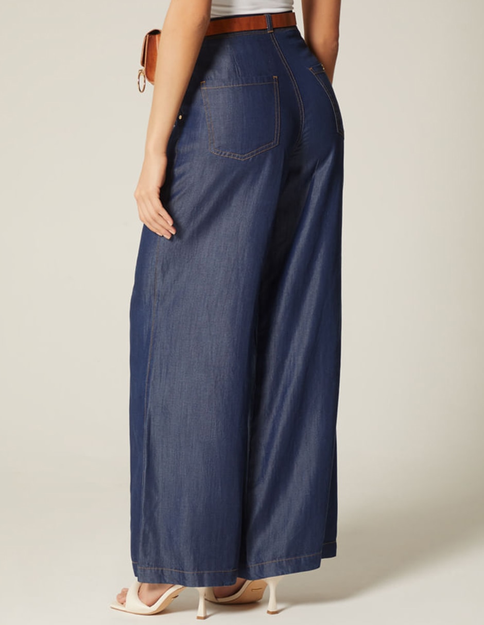 Jeans palazzo Studio F para mujer