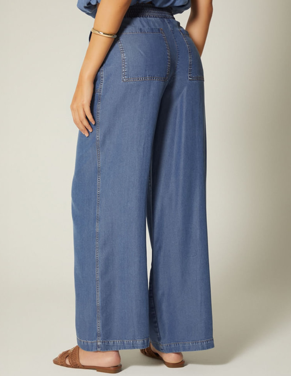 Jeans palazzo Studio F Bulma para mujer