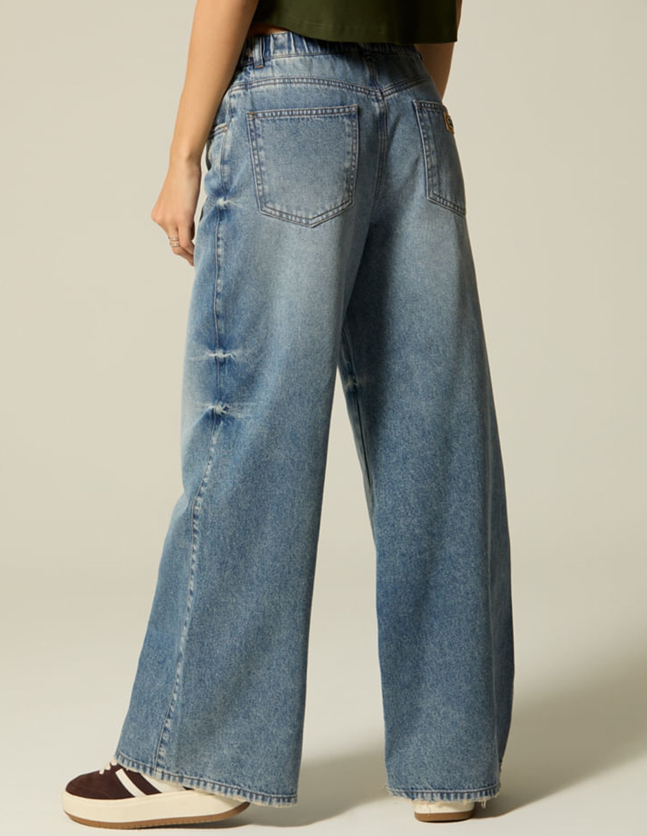 Jeans Easy Pant Palazzo Studio F Cusco para mujer