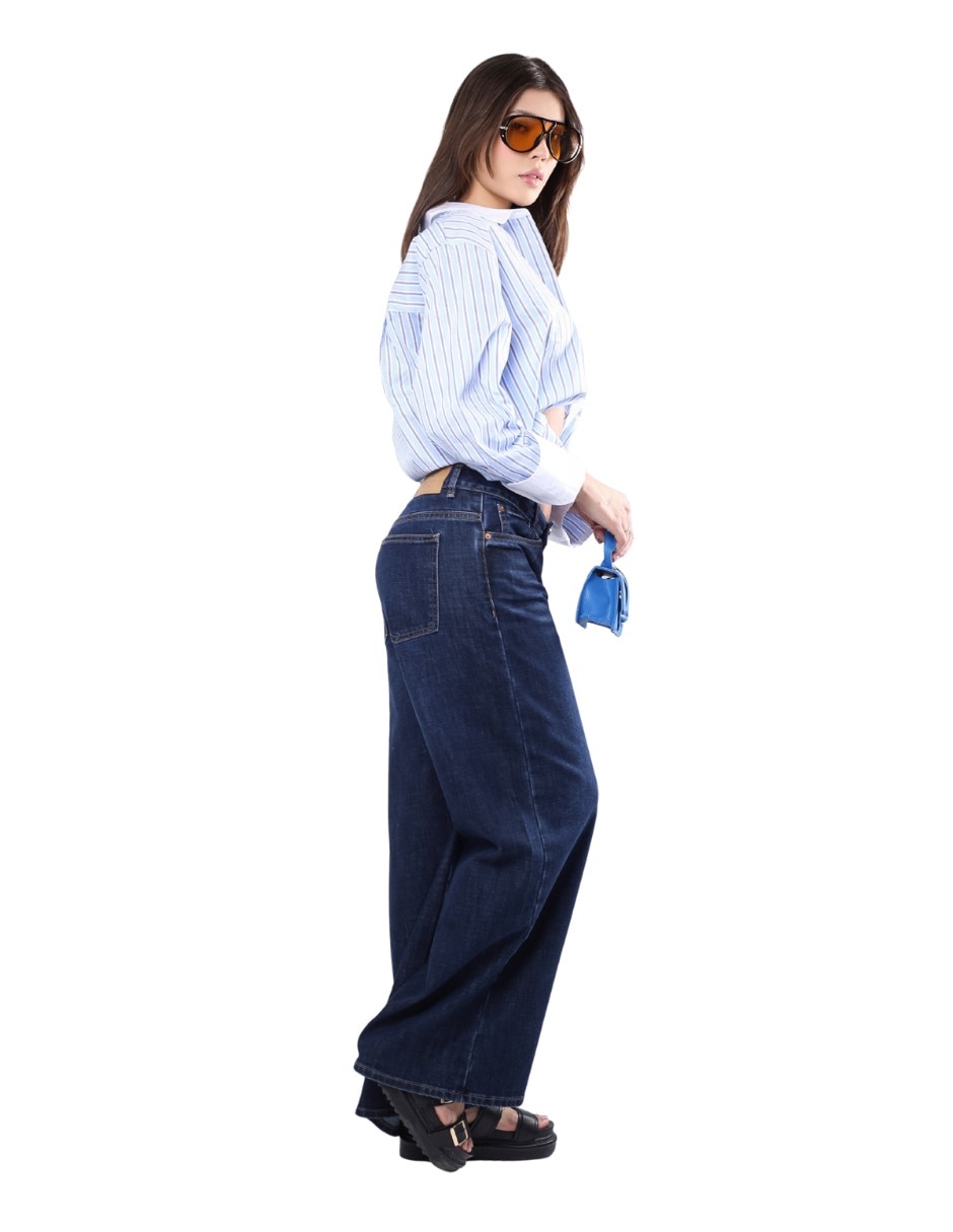 Jeans wide leg Savi Jeans para mujer