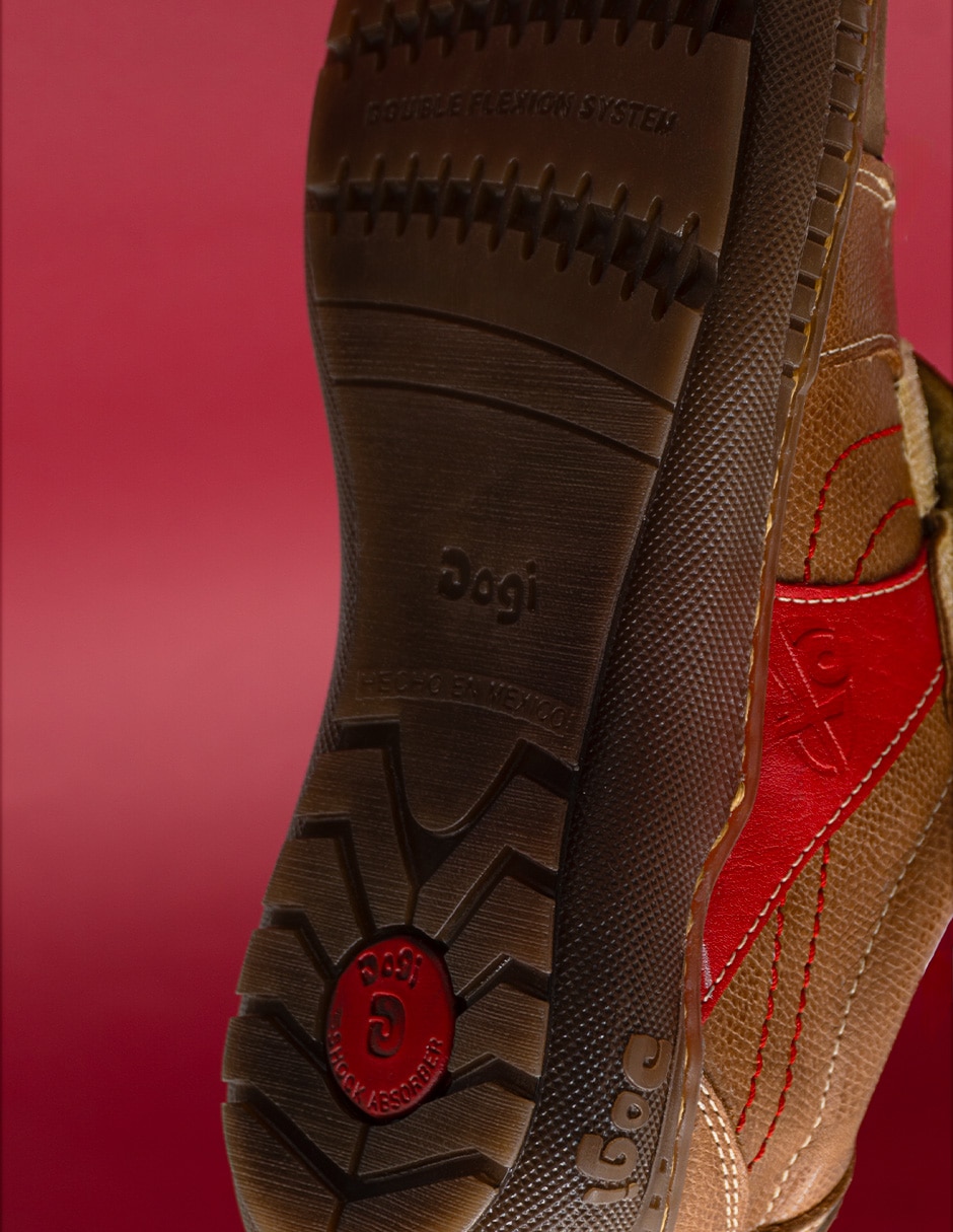 Zapato Dogi Soft Step de piel para niño