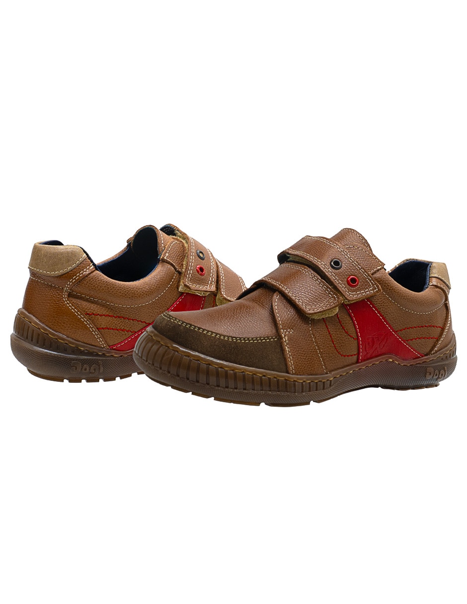 Zapato Dogi Soft Step de piel para niño