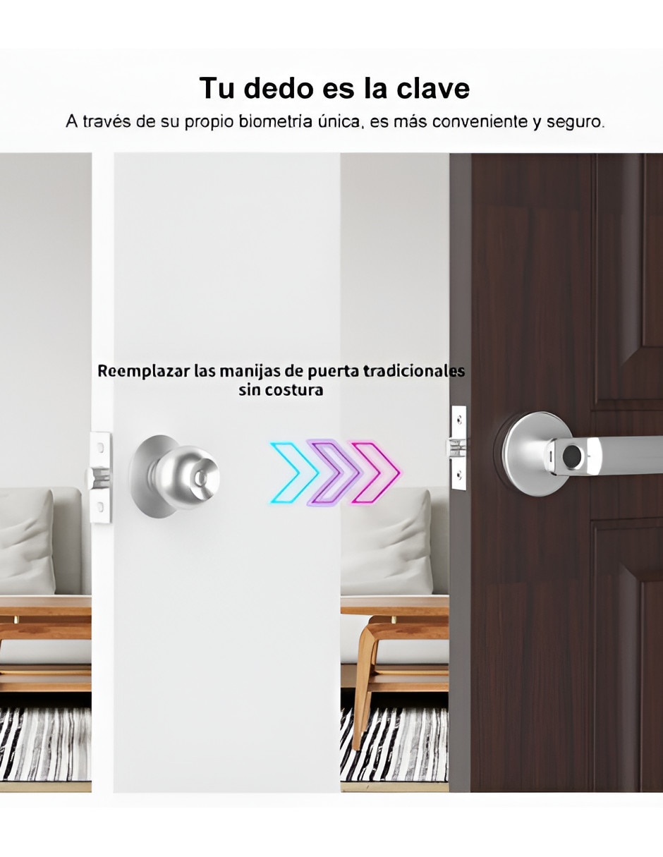 Cerradura digital Xtellar 14009 biométrica