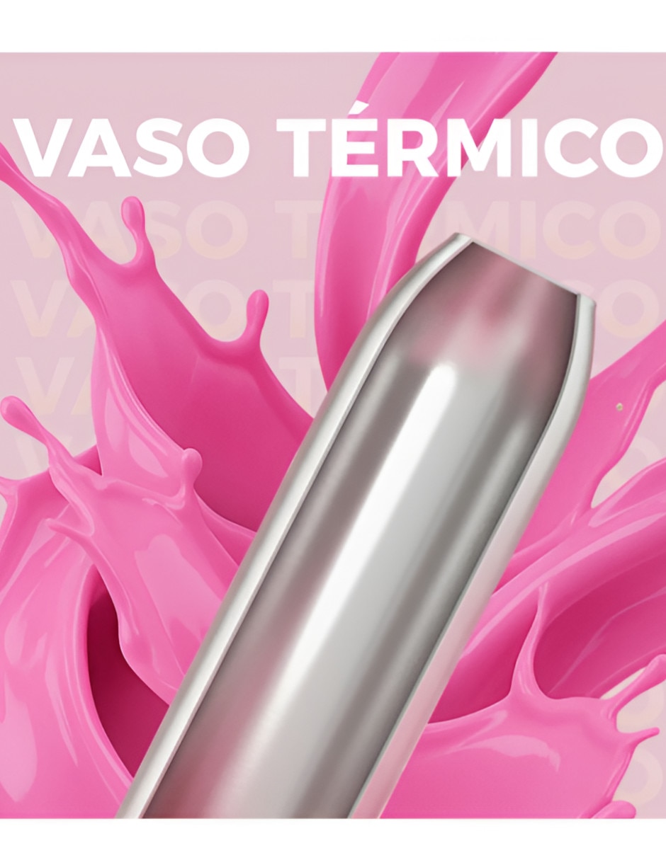Termo de acero inoxidable con tapa rosca 700 ml 3