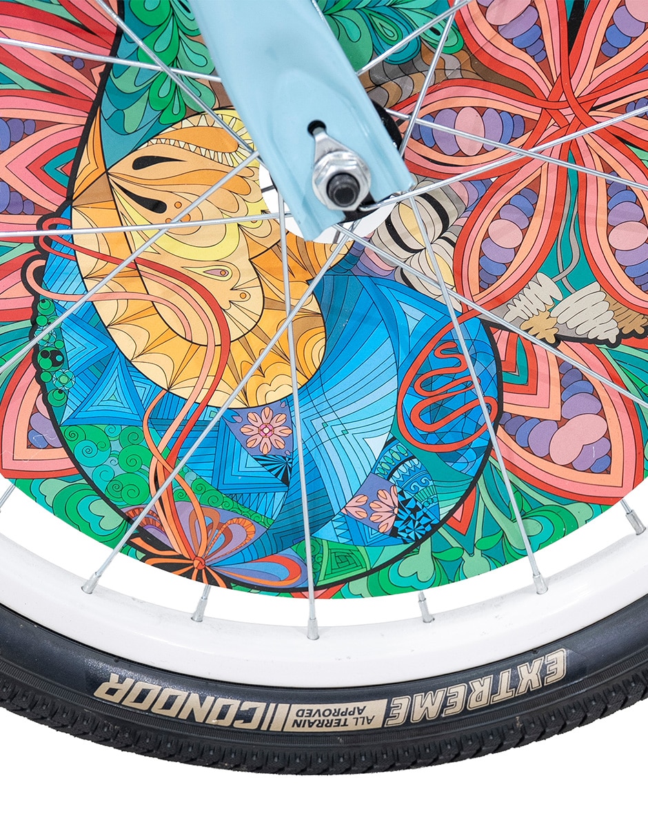 Bicicleta Veloci rodada 20 para niña