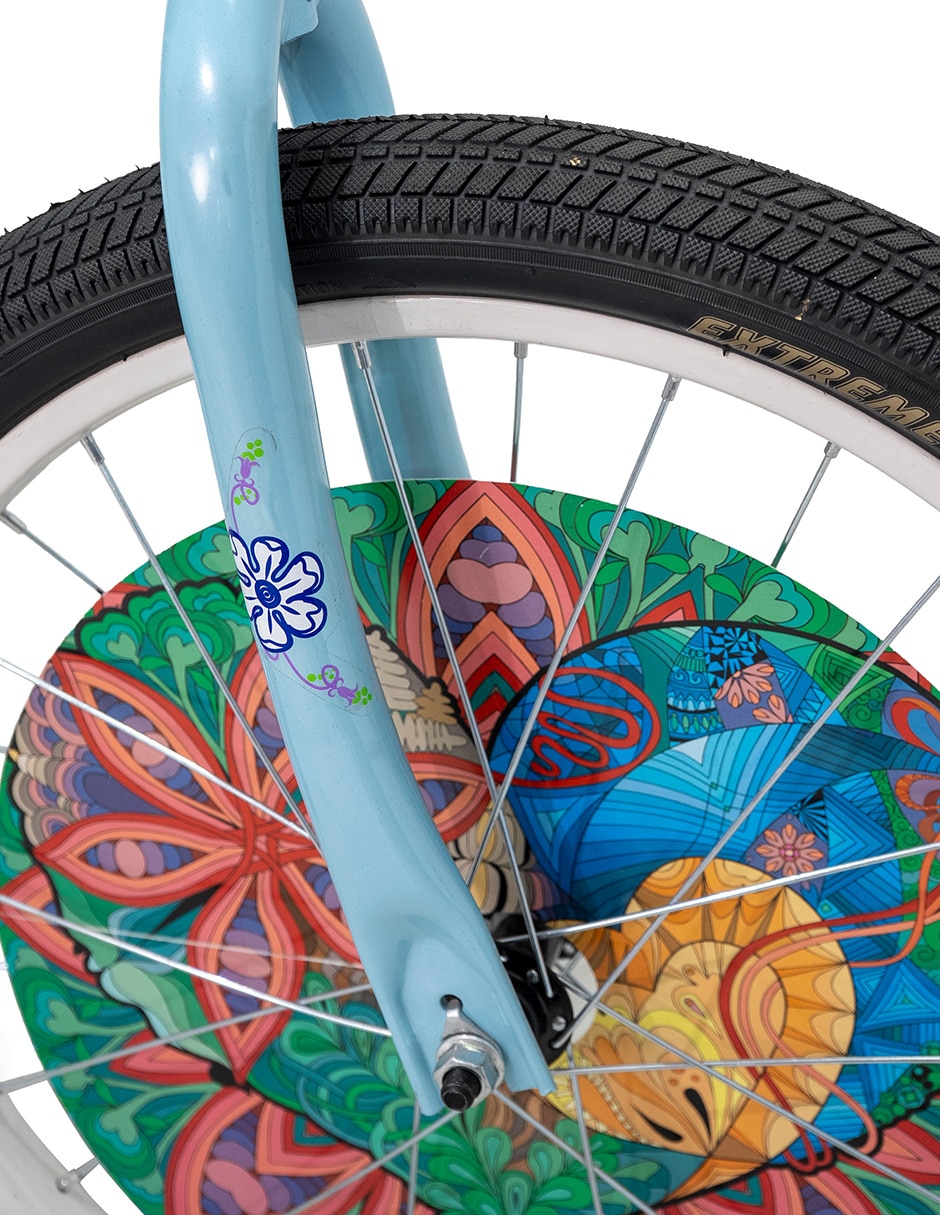 Bicicleta Veloci rodada 20 para niña