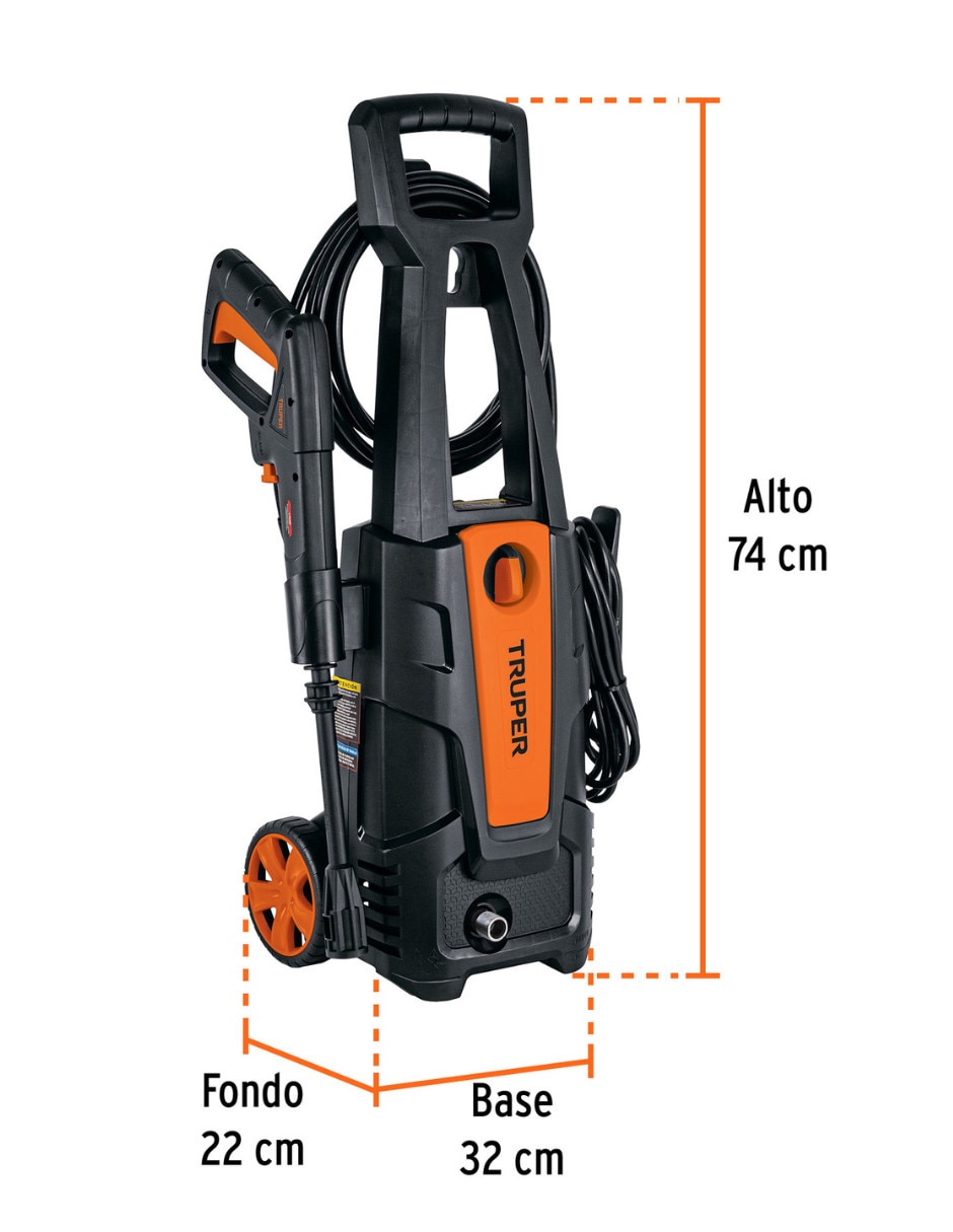 Hidrolavadora Truper Hila 1800 psi