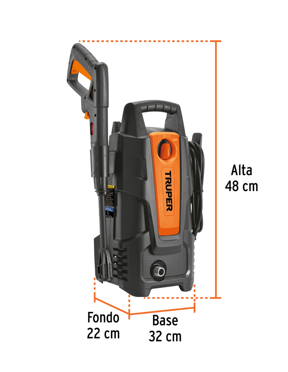 Hidrolavadora Truper Hila 1500 psi