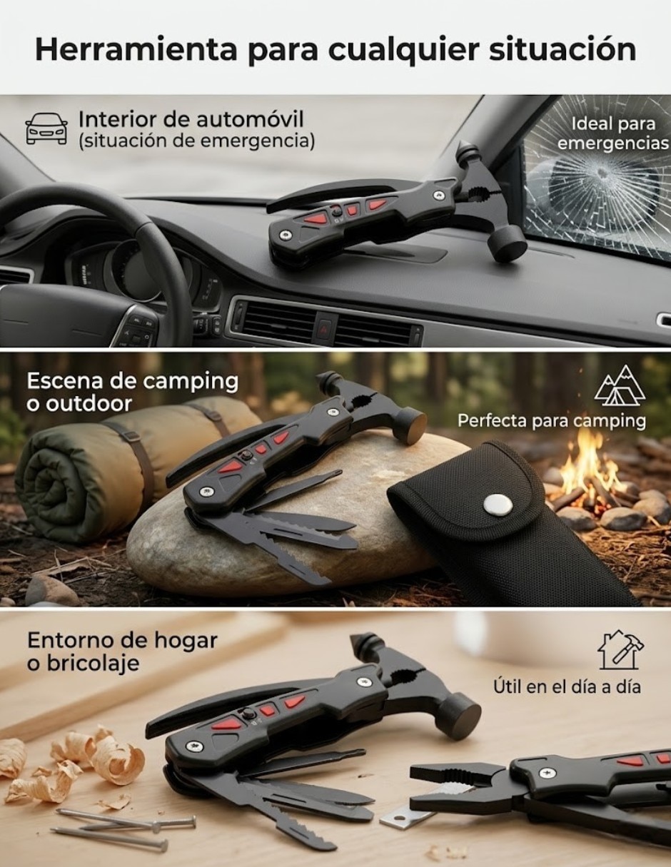 Multiherramienta plegable CM-TOP