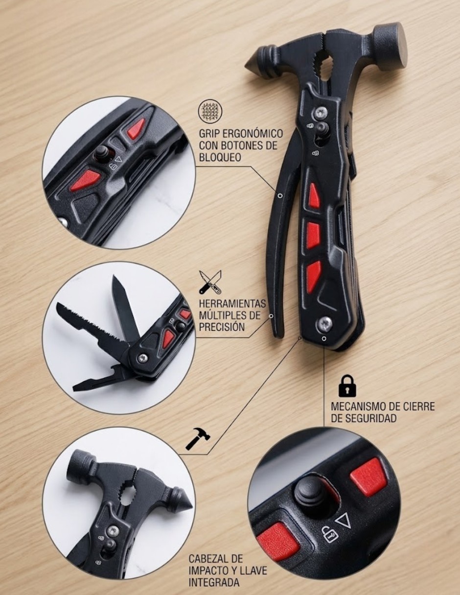 Multiherramienta plegable CM-TOP
