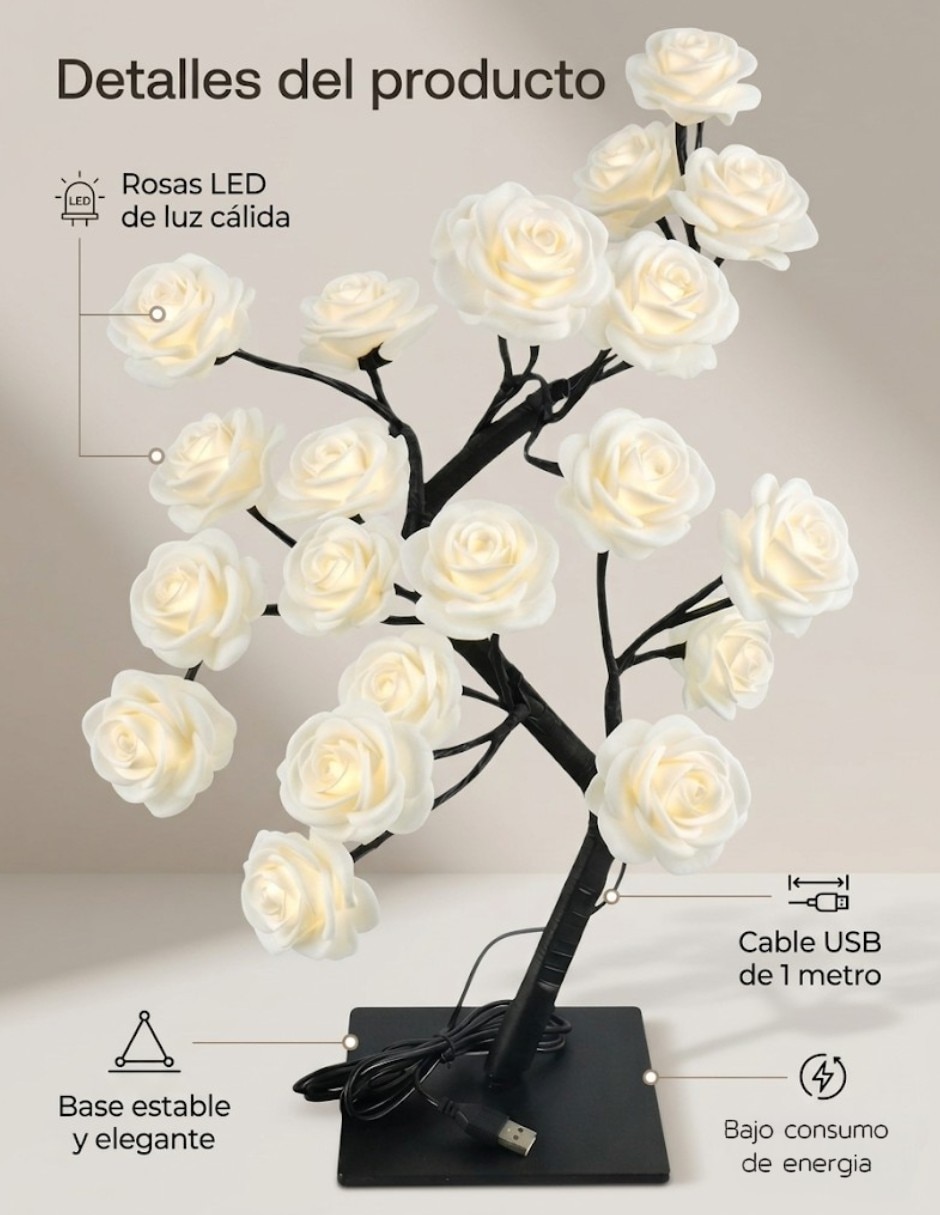 Lámpara de mesa led 3