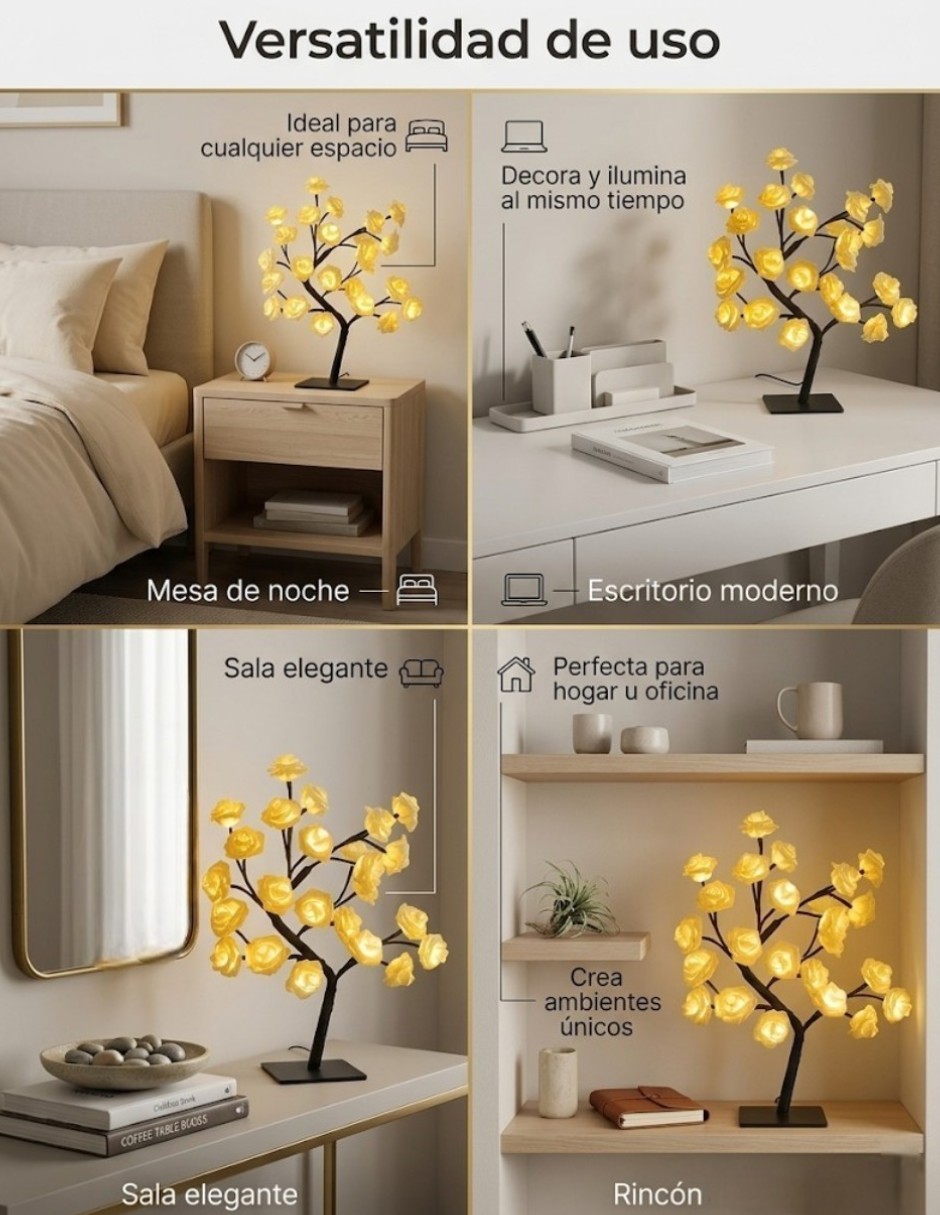 Lámpara de mesa led 6