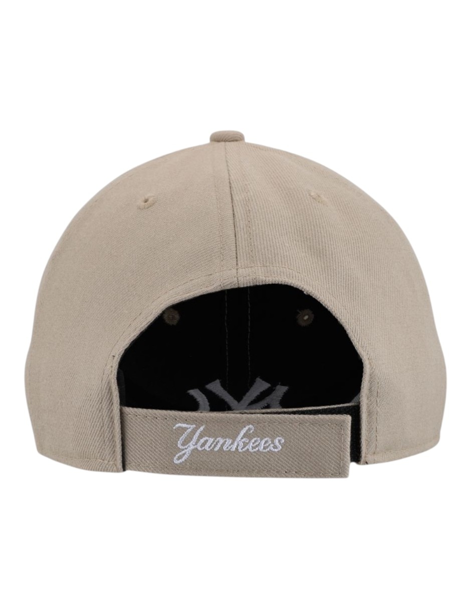 Gorra visera curva velcro para béisbol yankees mlb new york yankees new york yankees unisex 2
