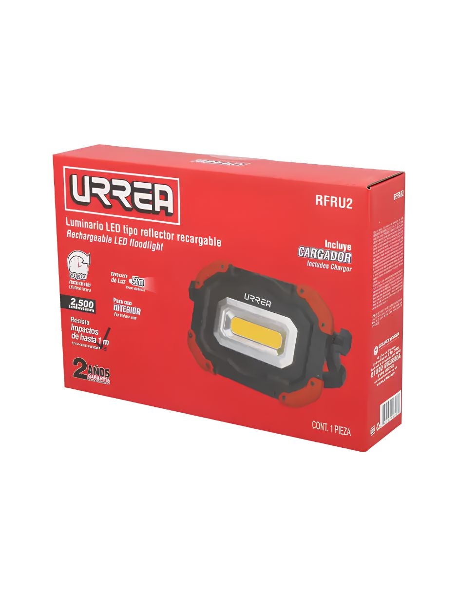 Reflector de luz blanca neutra Urrea