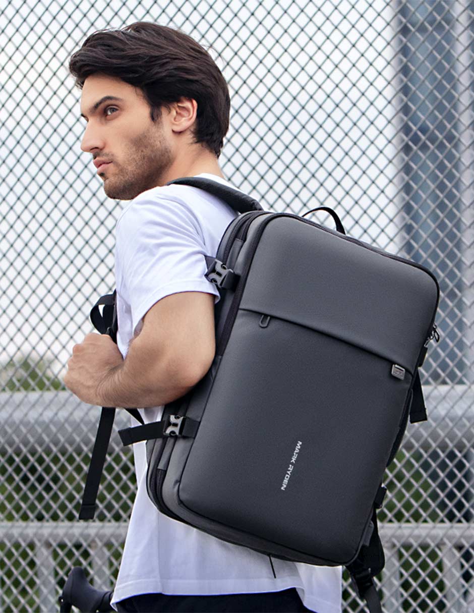 Mochila para viaje impermeable unisex 6