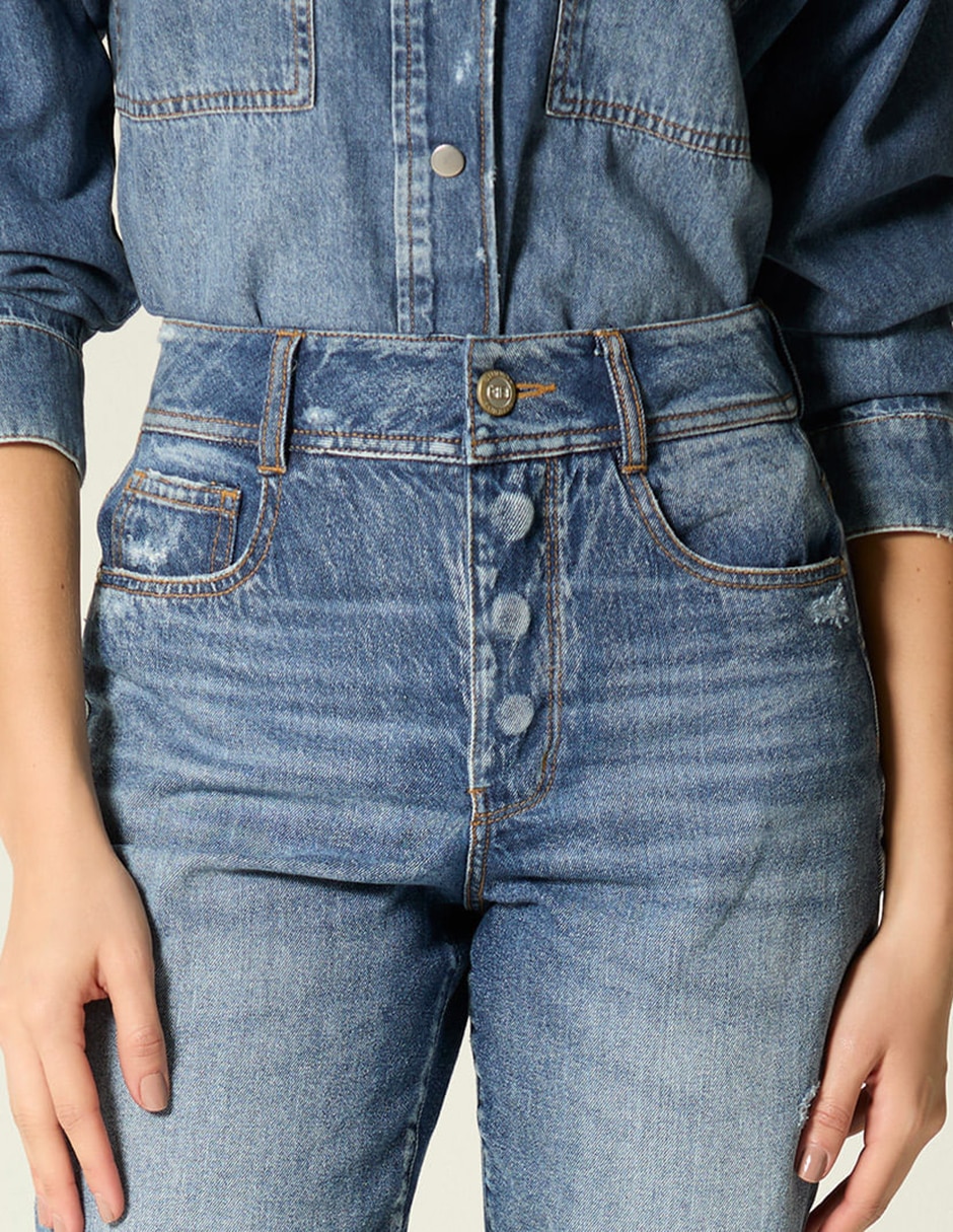 Jeans boyfriend Studio F para mujer