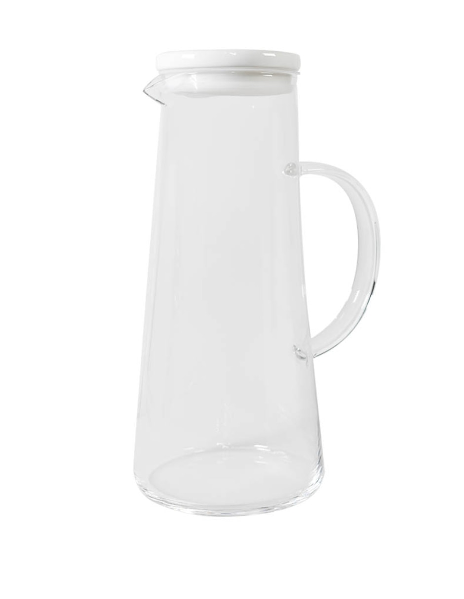 Jarra de vidrio cocina