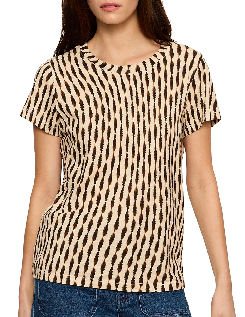 Playera Sanctuary manga corta para mujer