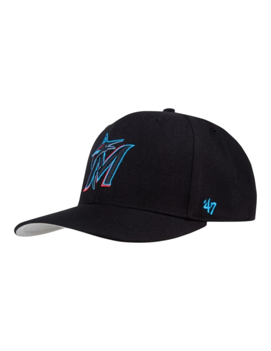 Gorra visera curva hebilla para Béisbol 47 Brand Miami Marlins adulto