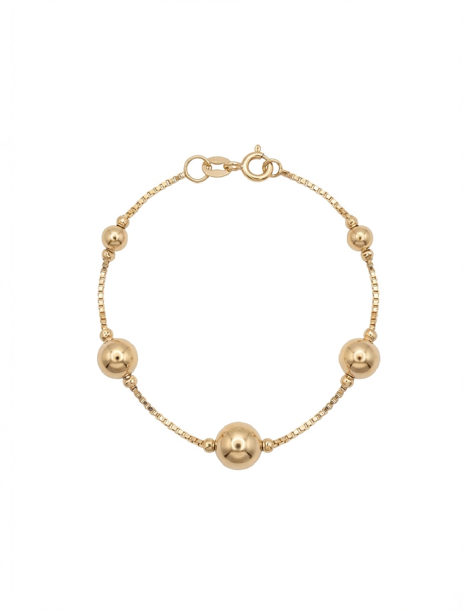 Pulsera de oro laminado 18 K Pulsera de oro laminado 18 K