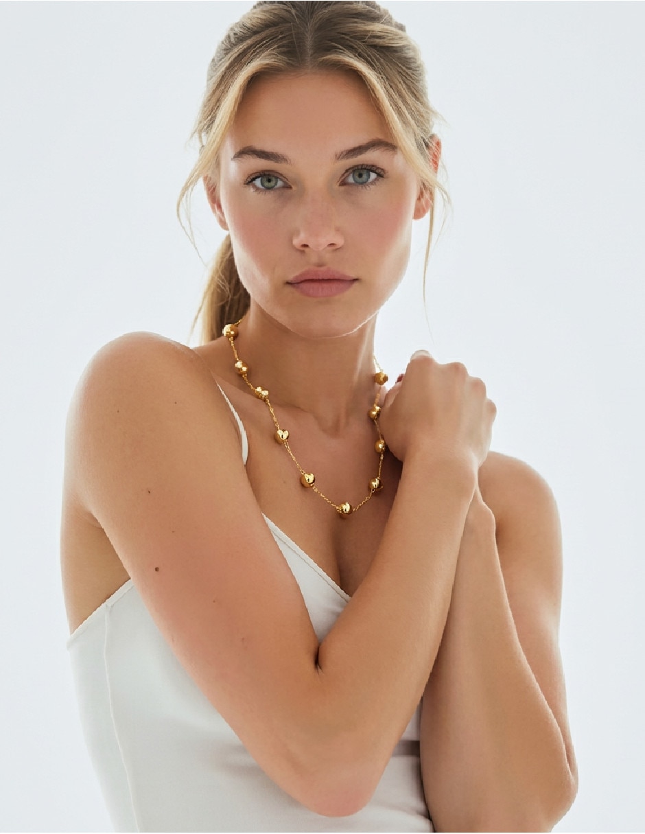 Collar de oro laminado 18k 2