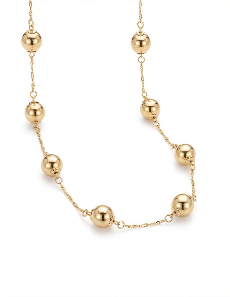 Collar de oro laminado 18k Collar de oro laminado 18k