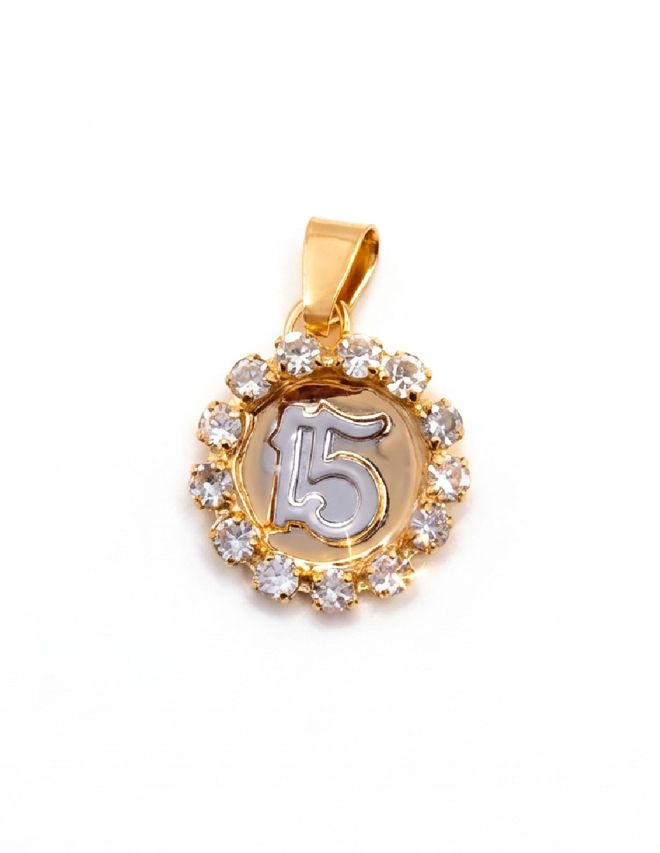 Dije de Circular Genérica de Oro laminado 18 K Dije de Circular Genérica de Oro laminado 18 K