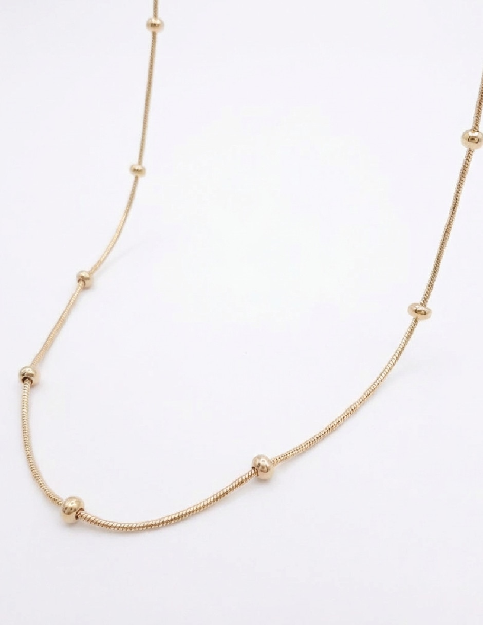 Collar Generica de oro laminado 18 k