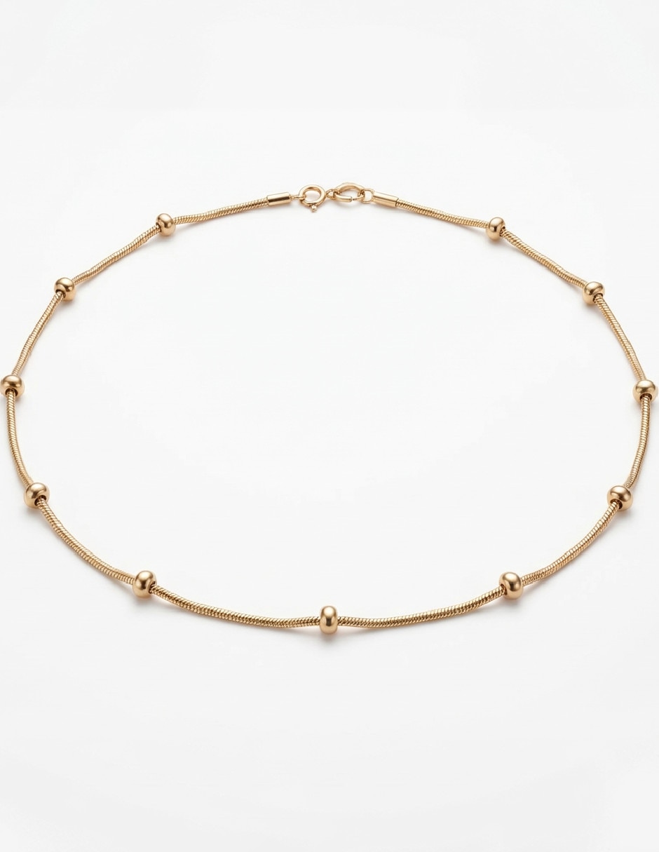 Collar Generica de oro laminado 18 k
