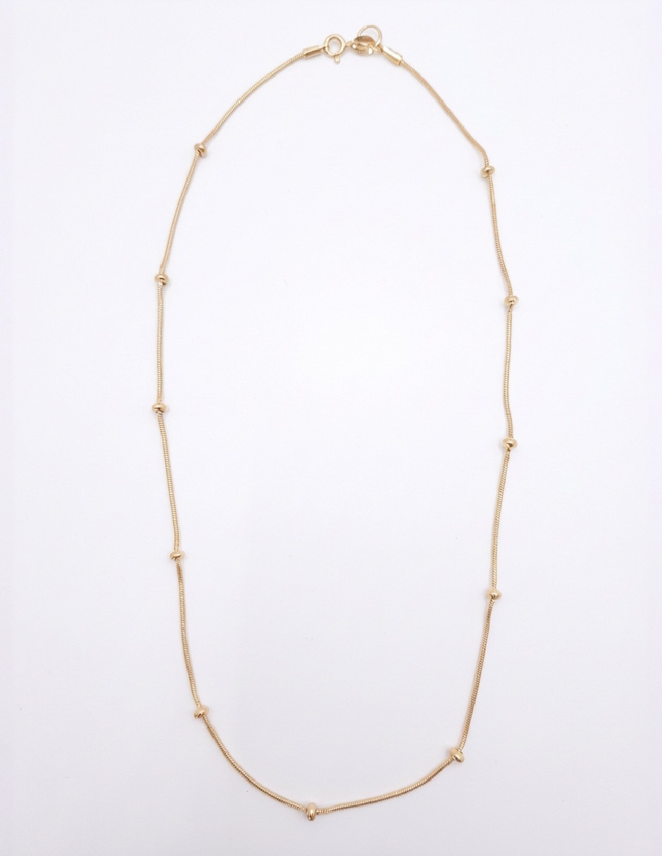 Collar Generica de oro laminado 18 k