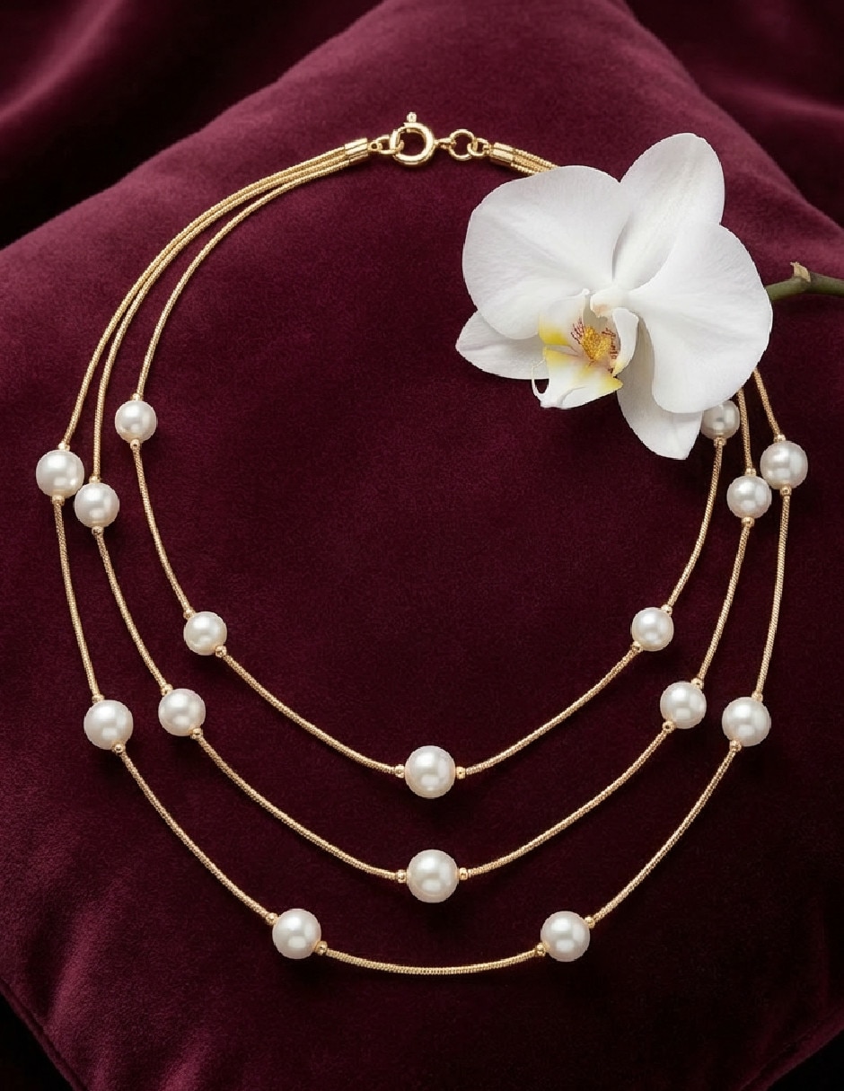 Collar Generica de oro laminado 18 k