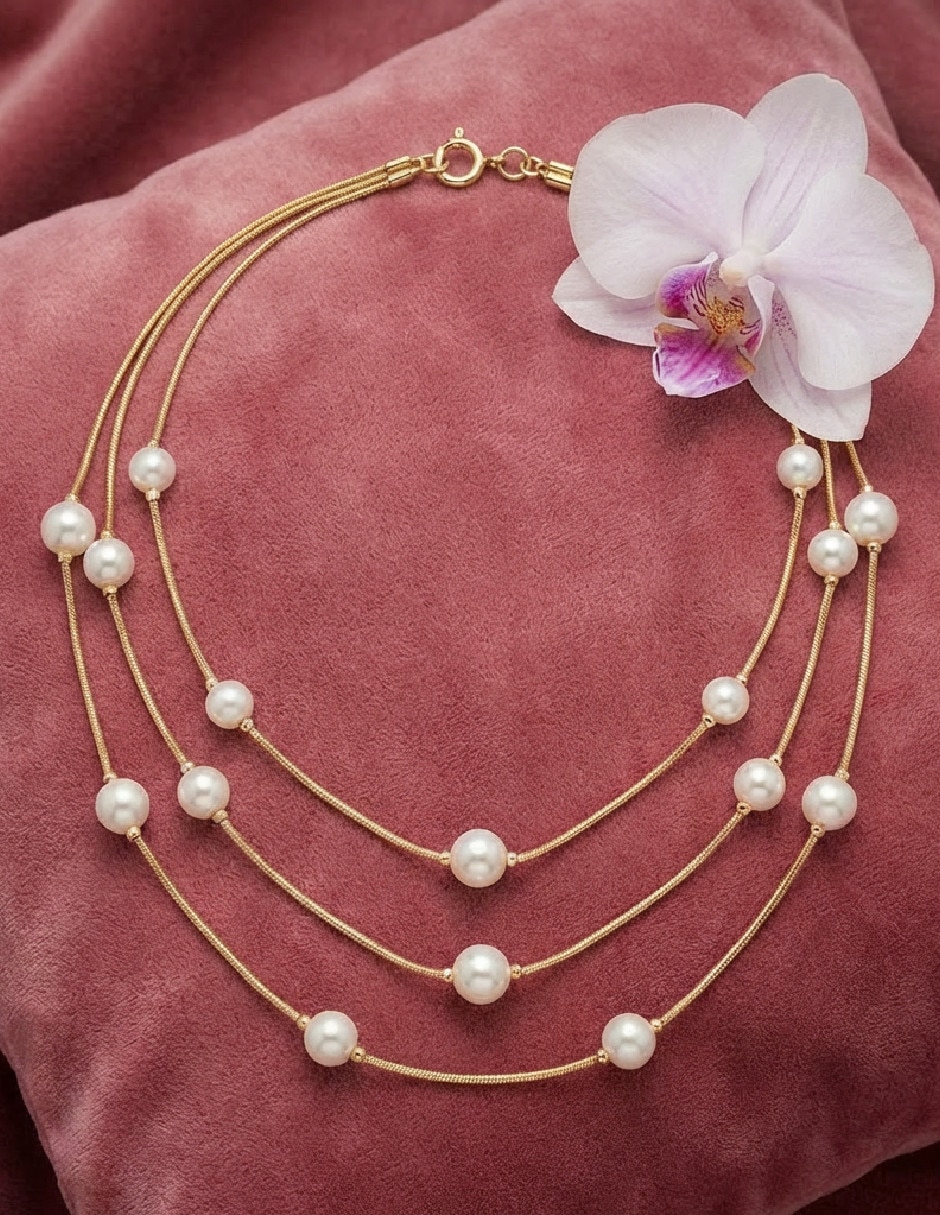 Collar Generica de oro laminado 18 k