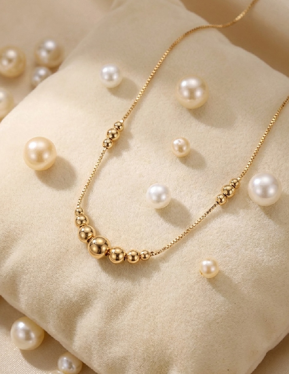 Collar Generica de oro laminado 18 k