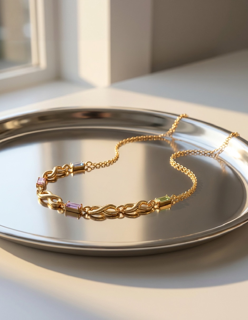 Collar Generica de oro laminado 18 k