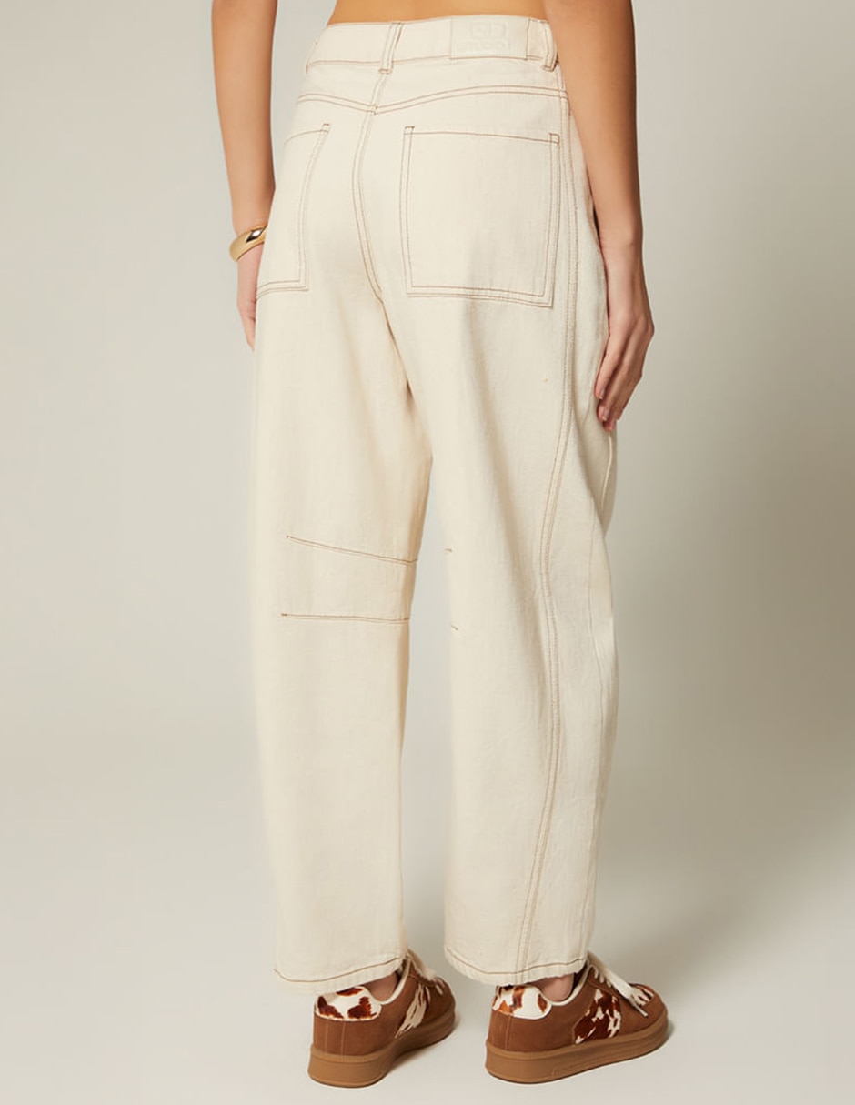 Jeans barrel Studio F para mujer