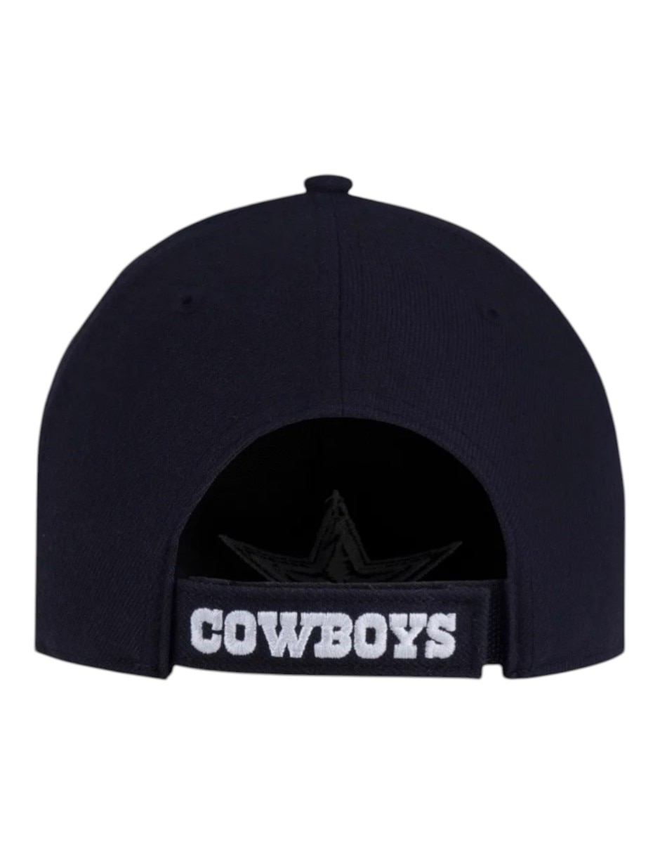 Gorra visera curva velcro para casual cowboys nfl mvp dallas cowboys dallas cowboys unisex