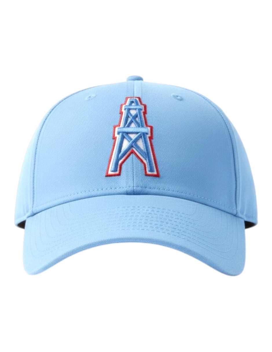 Gorra visera curva velcro para casual 47 brand oilers nfl mvp unisex