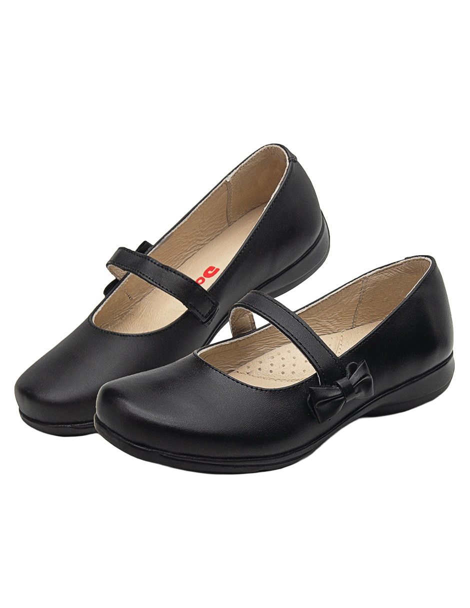 Zapato Dogi Back To School de piel para niña