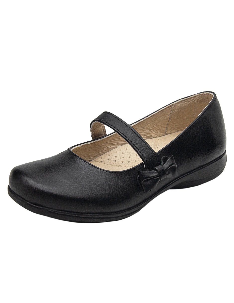 Zapato Dogi Back To School de piel para niña