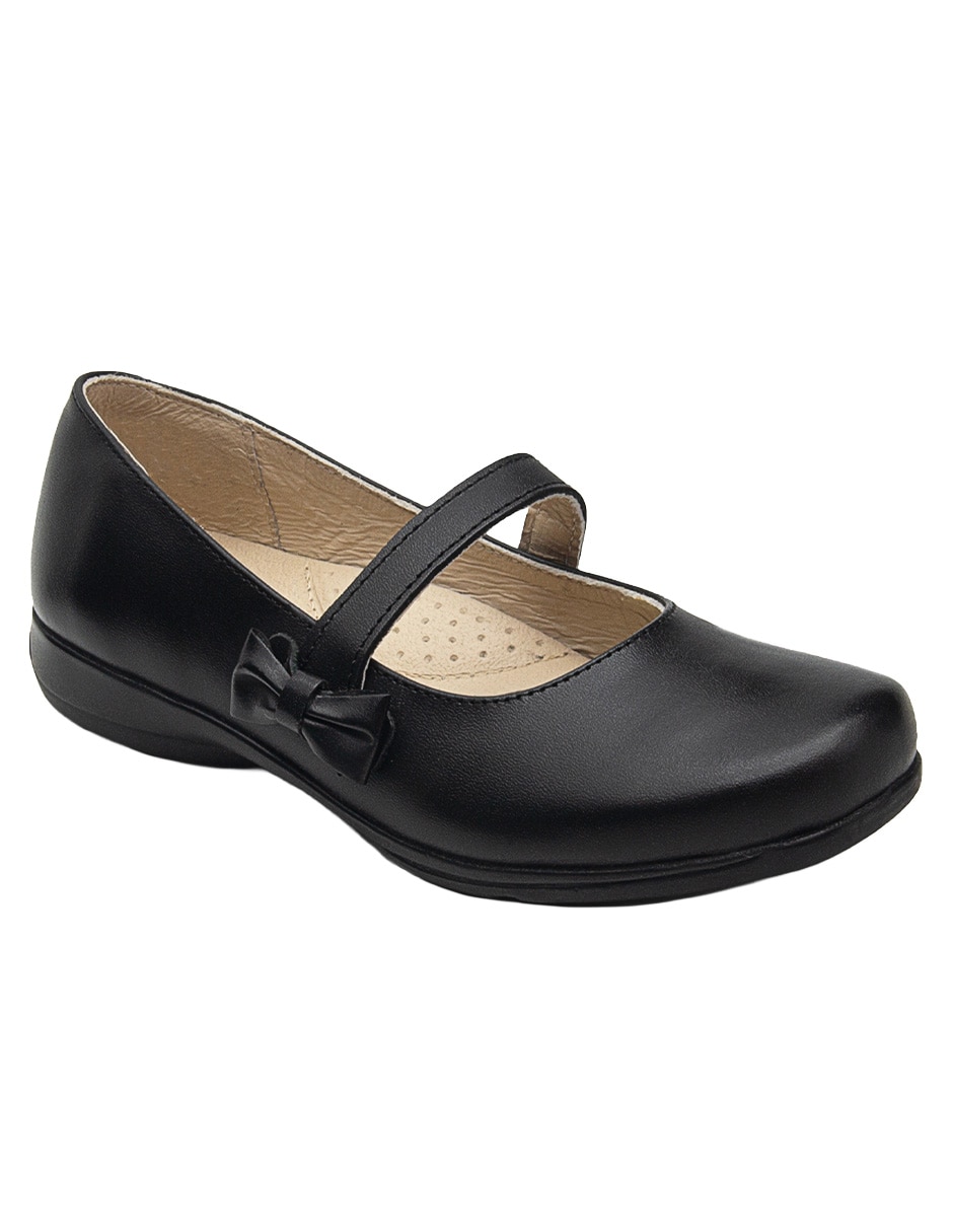 Zapato Dogi Back To School de piel para niña