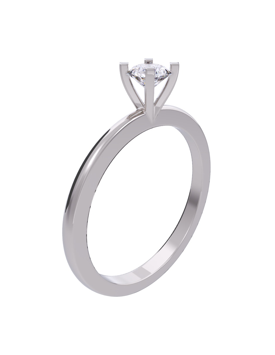 Anillo de compromiso 10 k Diamantes Fonelli diamante 3