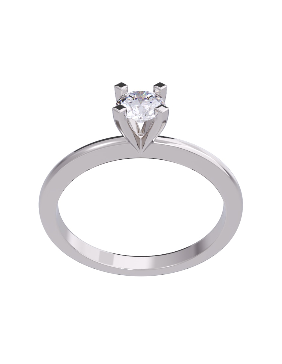 Anillo de compromiso 10 k Diamantes Fonelli diamante 2