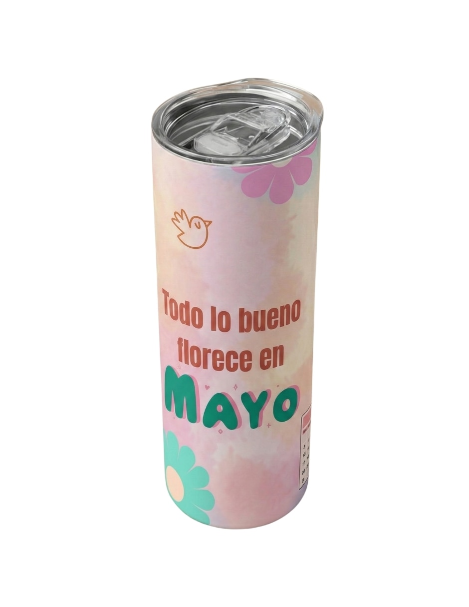 Termo Tink de acero inoxidable con tapa a presión