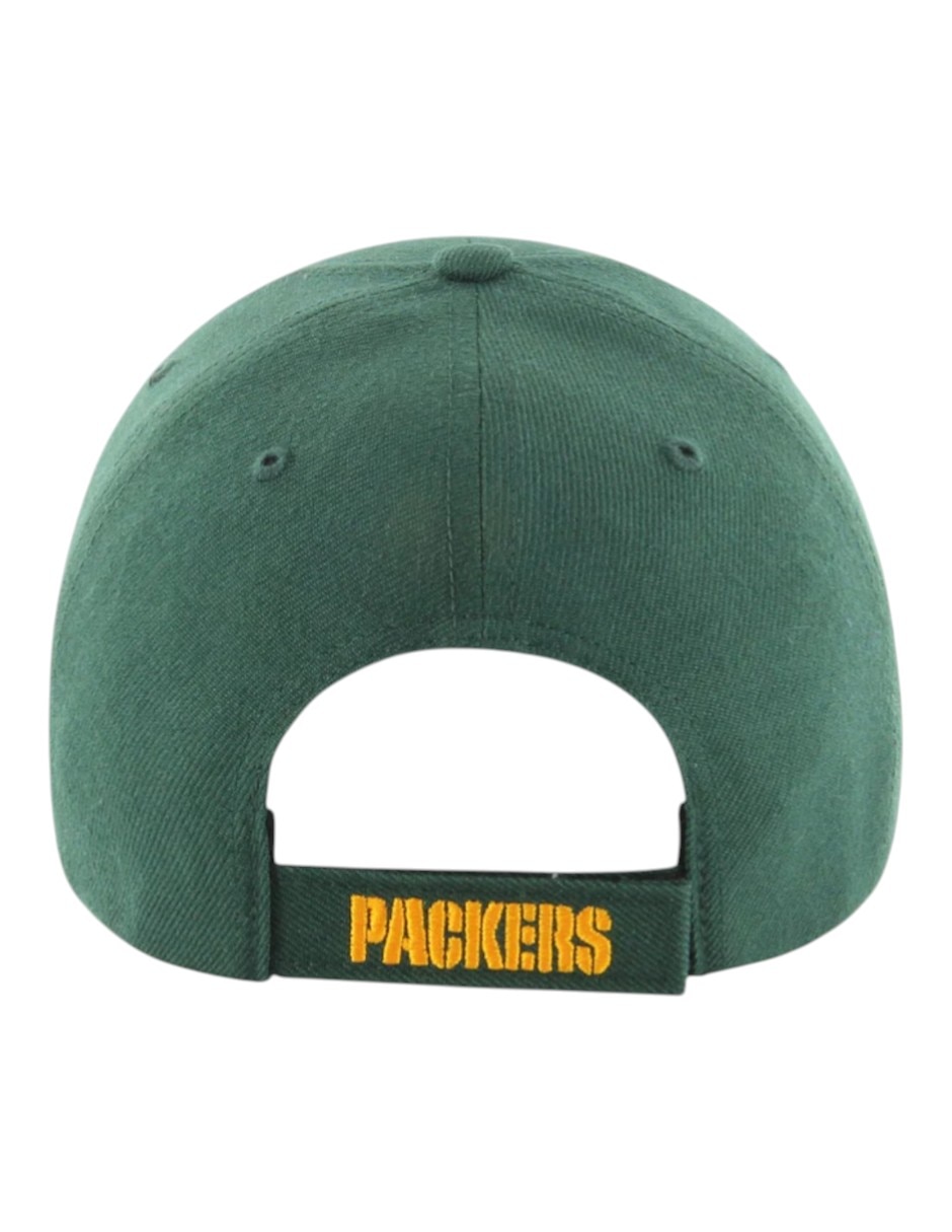 Gorra visera curva velcro casual 47 Brand Green Bay Packers unisex