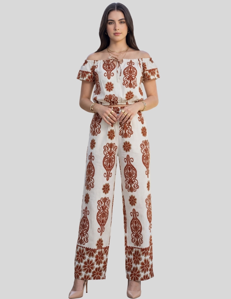 Conjunto de vestir Malabis de dos piezas para mujer