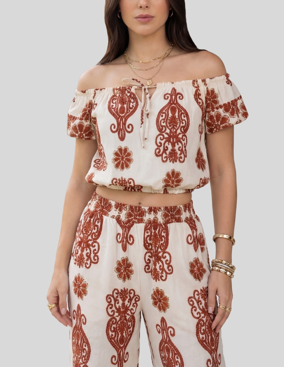 Conjunto de vestir Malabis de dos piezas para mujer