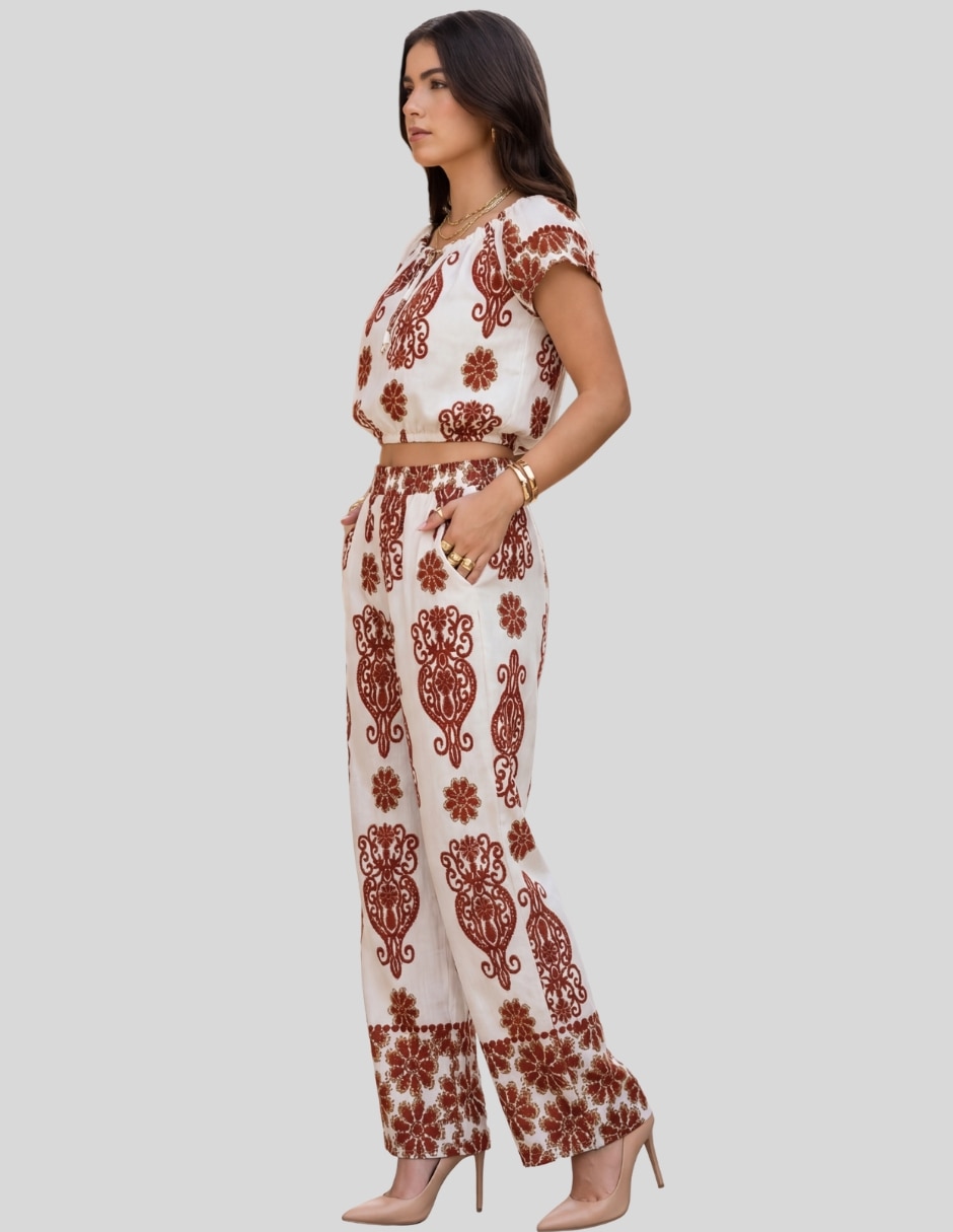 Conjunto de vestir Malabis de dos piezas para mujer